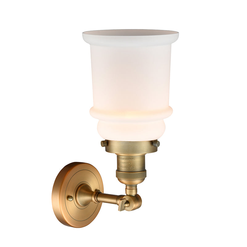 Innovations Lighting Canton 1 Light Semi-Flush Mount Part Of The Franklin Restoration Collection 201F-BB-G181-LED