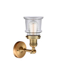 Innovations Lighting Small Canton 1 Light Semi-Flush Mount Part Of The Franklin Restoration Collection 201F-BB-G182S