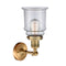 Innovations Lighting Canton 1 Light Semi-Flush Mount Part Of The Franklin Restoration Collection 201F-BB-G182