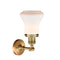 Innovations Lighting Bellmont 1 Light Semi-Flush Mount Part Of The Franklin Restoration Collection 201F-BB-G191-LED