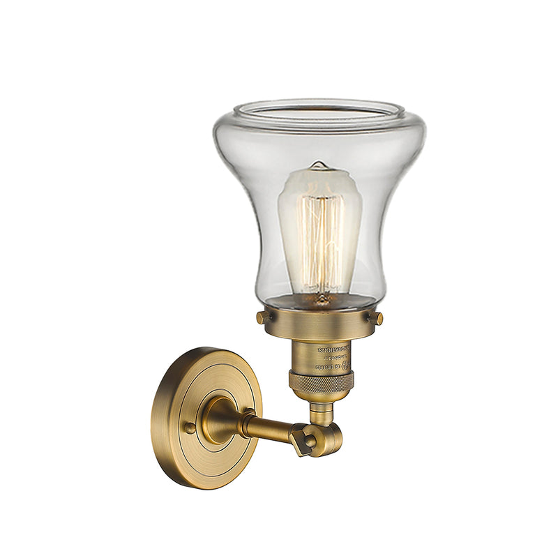 Innovations Lighting Bellmont 1 Light Semi-Flush Mount Part Of The Franklin Restoration Collection 201F-BB-G192