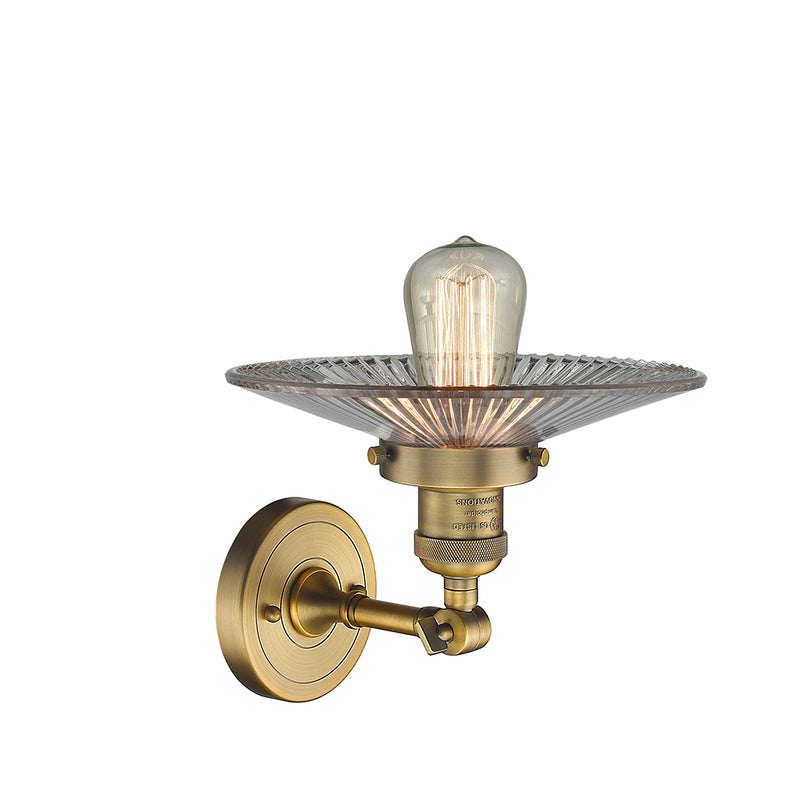 Innovations Lighting Halophane 1 Light Semi-Flush Mount Part Of The Franklin Restoration Collection 201F-BB-G2-LED