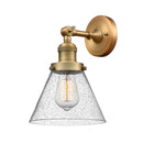 Innovations Lighting Large Cone 1 Light Semi-Flush Mount Part Of The Franklin Restoration Collection 201F-BB-G44