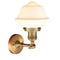 Innovations Lighting Small Oxford 1 Light Semi-Flush Mount Part Of The Franklin Restoration Collection 201F-BB-G531-LED