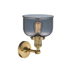 Innovations Lighting Large Bell 1 Light Semi-Flush Mount Part Of The Franklin Restoration Collection 201F-BB-G73-LED