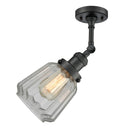 Innovations Lighting Chatham 1 Light Semi-Flush Mount Part Of The Franklin Restoration Collection 201F-BK-G142