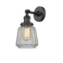 Innovations Lighting Chatham 1 Light Semi-Flush Mount Part Of The Franklin Restoration Collection 201F-BK-G142