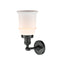 Innovations Lighting Canton 1 Light Semi-Flush Mount Part Of The Franklin Restoration Collection 201F-BK-G181-LED