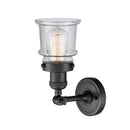 Innovations Lighting Small Canton 1 Light Semi-Flush Mount Part Of The Franklin Restoration Collection 201F-BK-G184S