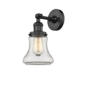 Innovations Lighting Bellmont 1 Light Semi-Flush Mount Part Of The Franklin Restoration Collection 201F-BK-G192-LED