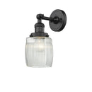 Innovations Lighting Colton 1 Light Semi-Flush Mount Part Of The Franklin Restoration Collection 201F-BK-G302