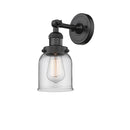 Innovations Lighting Small Bell 1 Light Semi-Flush Mount Part Of The Franklin Restoration Collection 201F-BK-G52