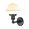 Innovations Lighting Small Oxford 1 Light Semi-Flush Mount Part Of The Franklin Restoration Collection 201F-BK-G531