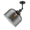 Innovations Lighting X-Large Bell 1 Light Semi-Flush Mount Part Of The Franklin Restoration Collection 201F-BK-G73-L