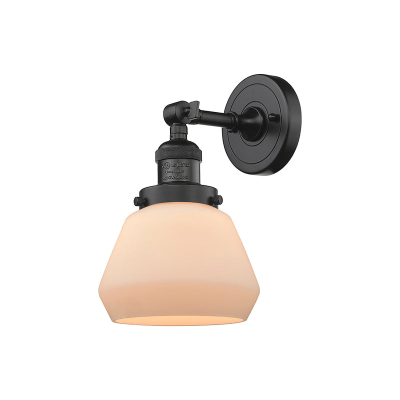 Innovations Lighting Fulton 1 Light Semi-Flush Mount Part Of The Franklin Restoration Collection 201F-OB-G171