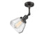 Innovations Lighting Fulton 1 Light Semi-Flush Mount Part Of The Franklin Restoration Collection 201F-OB-G172