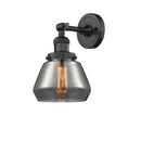 Innovations Lighting Fulton 1 Light Semi-Flush Mount Part Of The Franklin Restoration Collection 201F-OB-G173