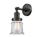 Innovations Lighting Small Canton 1 Light Semi-Flush Mount Part Of The Franklin Restoration Collection 201F-OB-G182S-LED