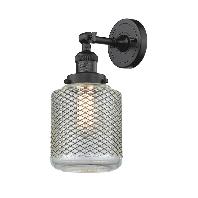 Innovations Lighting Stanton 1 Light Semi-Flush Mount Part Of The Franklin Restoration Collection 201F-OB-G262