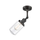 Innovations Lighting Dover 1 Light Semi-Flush Mount Part Of The Franklin Restoration Collection 201F-OB-G312-LED