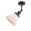 Innovations Lighting Large Cone 1 Light Semi-Flush Mount Part Of The Franklin Restoration Collection 201F-OB-G41