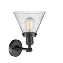 Innovations Lighting Large Cone 1 Light Semi-Flush Mount Part Of The Franklin Restoration Collection 201F-OB-G44