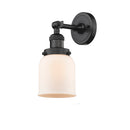 Innovations Lighting Small Bell 1 Light Semi-Flush Mount Part Of The Franklin Restoration Collection 201F-OB-G51