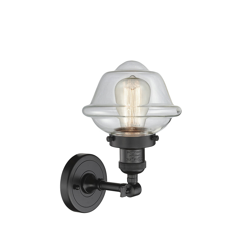 Innovations Lighting Small Oxford 1 Light Semi-Flush Mount Part Of The Franklin Restoration Collection 201F-OB-G532-LED