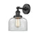 Innovations Lighting Large Bell 1 Light Semi-Flush Mount Part Of The Franklin Restoration Collection 201F-OB-G72