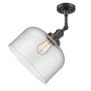 Innovations Lighting X-Large Bell 1 Light Semi-Flush Mount Part Of The Franklin Restoration Collection 201F-OB-G74-L