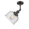 Innovations Lighting Large Bell 1 Light Semi-Flush Mount Part Of The Franklin Restoration Collection 201F-OB-G74-LED