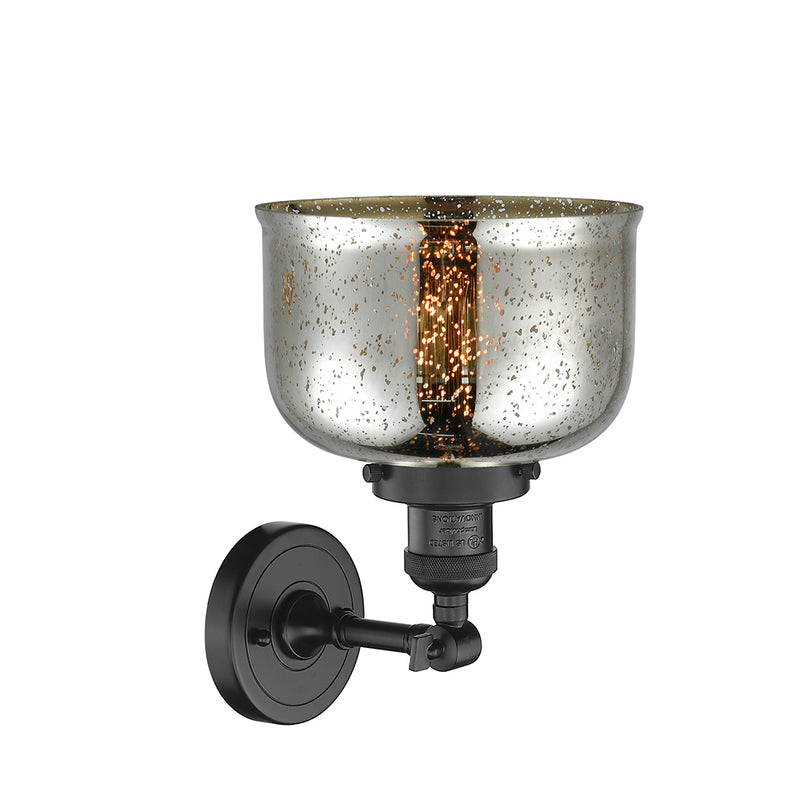 Innovations Lighting Large Bell 1 Light Semi-Flush Mount Part Of The Franklin Restoration Collection 201F-OB-G78