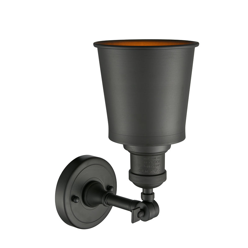 Innovations Lighting Addison 1 Light Semi-Flush Mount Part Of The Franklin Restoration Collection 201F-OB-M9-OB