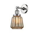 Innovations Lighting Chatham 1 Light Semi-Flush Mount Part Of The Franklin Restoration Collection 201F-PC-G146