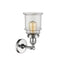 Innovations Lighting Canton 1 Light Semi-Flush Mount Part Of The Franklin Restoration Collection 201F-PC-G182-LED