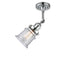 Innovations Lighting Small Canton 1 Light Semi-Flush Mount Part Of The Franklin Restoration Collection 201F-PC-G184S-LED