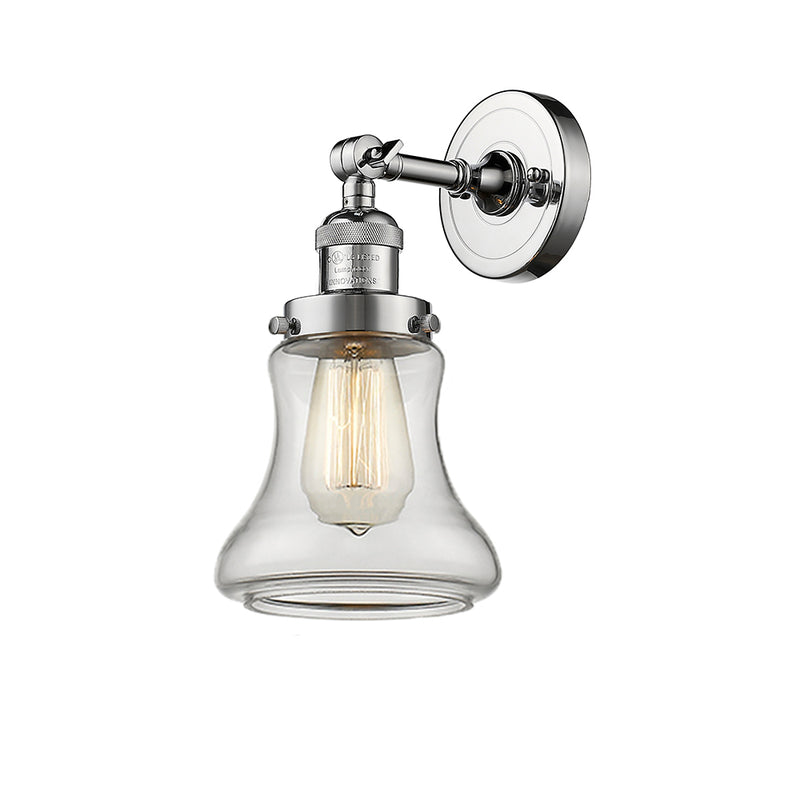 Innovations Lighting Bellmont 1 Light Semi-Flush Mount Part Of The Franklin Restoration Collection 201F-PC-G192-LED