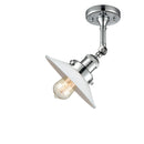 Innovations Lighting Halophane 1 Light Semi-Flush Mount Part Of The Franklin Restoration Collection 201F-PC-G1