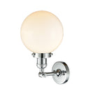 Innovations Lighting Beacon 1 Light 8" Semi-Flush Mount 201F-PC-G201-8-LED