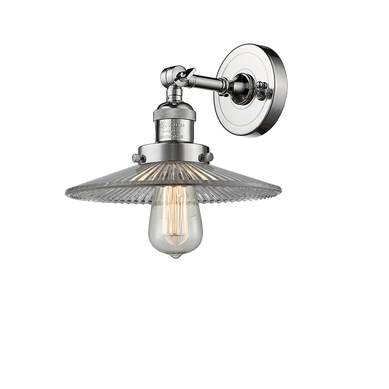 Innovations Lighting Halophane 1 Light Semi-Flush Mount Part Of The Franklin Restoration Collection 201F-PC-G2