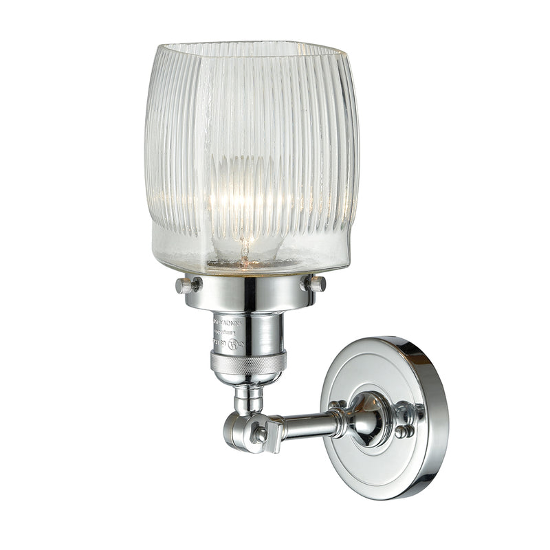 Innovations Lighting Colton 1 Light Semi-Flush Mount Part Of The Franklin Restoration Collection 201F-PC-G302-LED