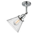 Innovations Lighting Large Cone 1 Light Semi-Flush Mount Part Of The Franklin Restoration Collection 201F-PC-G44-LED