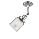 Innovations Lighting Small Bell 1 Light Semi-Flush Mount Part Of The Franklin Restoration Collection 201F-PC-G52