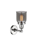 Innovations Lighting Small Bell 1 Light Semi-Flush Mount Part Of The Franklin Restoration Collection 201F-PC-G53-LED