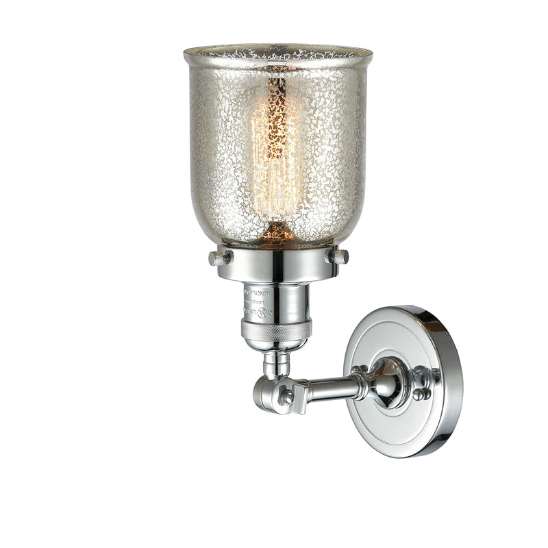 Innovations Lighting Small Bell 1 Light Semi-Flush Mount Part Of The Franklin Restoration Collection 201F-PC-G58