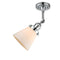 Innovations Lighting Small Cone 1 Light Semi-Flush Mount Part Of The Franklin Restoration Collection 201F-PC-G61-LED