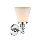 Innovations Lighting Small Cone 1 Light Semi-Flush Mount Part Of The Franklin Restoration Collection 201F-PC-G61