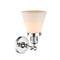 Innovations Lighting Small Cone 1 Light Semi-Flush Mount Part Of The Franklin Restoration Collection 201F-PC-G61