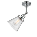 Innovations Lighting Small Cone 1 Light Semi-Flush Mount Part Of The Franklin Restoration Collection 201F-PC-G64