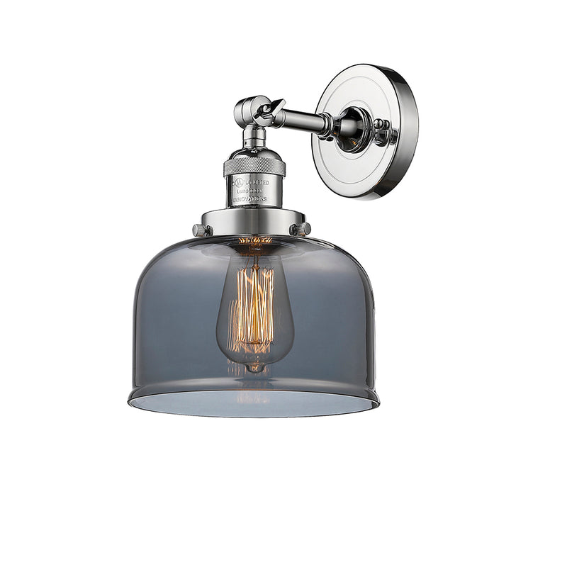 Innovations Lighting Large Bell 1 Light Semi-Flush Mount Part Of The Franklin Restoration Collection 201F-PC-G73